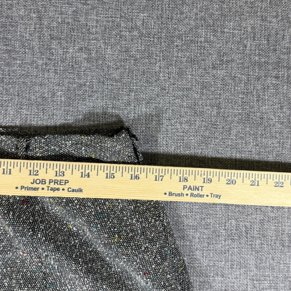 Talbots Tweed A-Line Skirt Womens 6 Grey Wool Confetti Dark Academia VTG Style - Picture 11 of 12